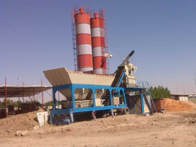 irak'ta mobil beton santrali